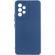 Чохол Silicone Cover Lakshmi Full Camera (AA) для Samsung Galaxy A53 5G Синій / Navy Blue