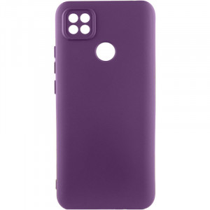 Чехол Silicone Cover Lakshmi Full Camera (AA) для Xiaomi Redmi 10A Фиолетовый / Purple