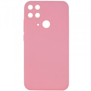 Чехол Silicone Cover Lakshmi Full Camera (AA) для Xiaomi Redmi 10C Розовый / Pink