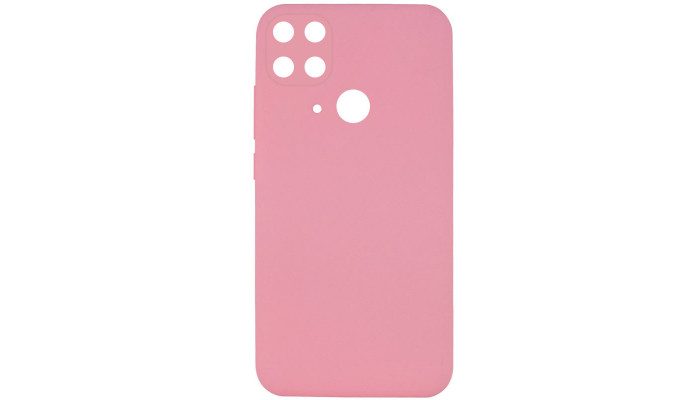 Чехол Silicone Cover Lakshmi Full Camera (AA) для Xiaomi Redmi 10C Розовый / Pink - фото