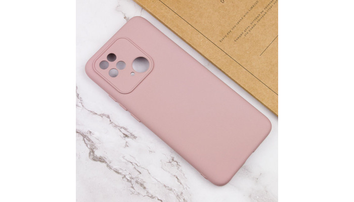 Чехол Silicone Cover Lakshmi Full Camera (AA) для Xiaomi Redmi 10C Розовый / Pink Sand - фото