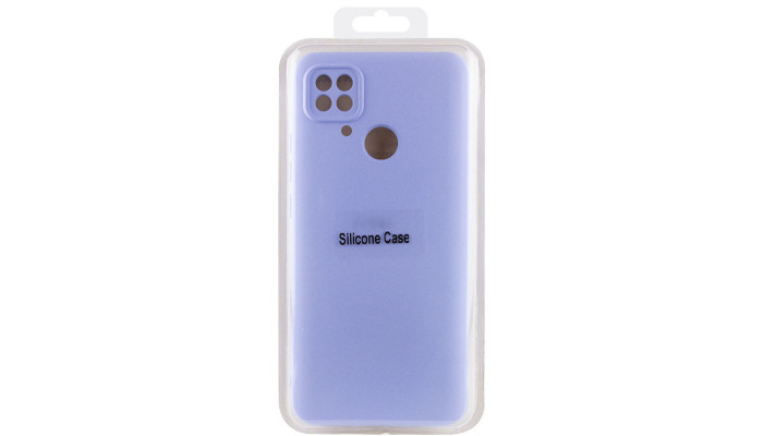 Чехол Silicone Cover Lakshmi Full Camera (AA) для Xiaomi Redmi 10C Сиреневый / Dasheen - фото