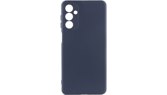 Чохол Silicone Cover Lakshmi Full Camera (AA) для Samsung Galaxy A23 4G Синій / Midnight Blue - фото