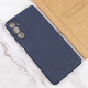 Чохол Silicone Cover Lakshmi Full Camera (AA) для Samsung Galaxy A23 4G Синій / Midnight Blue - фото