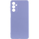 Чохол Silicone Cover Lakshmi Full Camera (AA) для Samsung Galaxy A23 4G Бузковий / Dasheen - фото