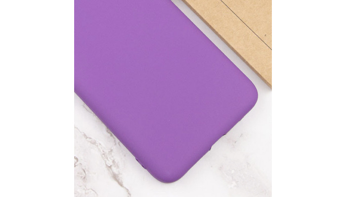 Чохол Silicone Cover Lakshmi Full Camera (AA) для Samsung Galaxy A23 4G Фіолетовий / Purple - фото