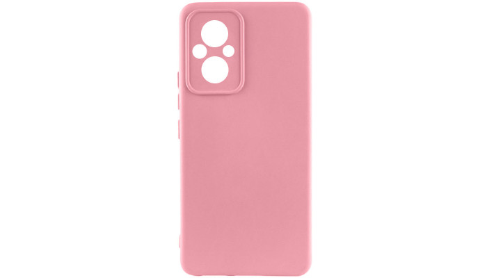 Чехол Silicone Cover Lakshmi Full Camera (AA) для Xiaomi Poco M5 Розовый / Pink - фото