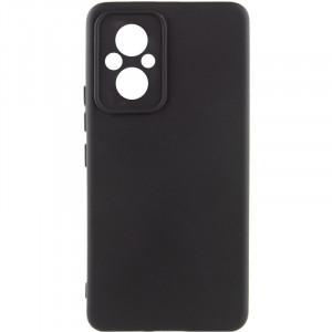 Чехол Silicone Cover Lakshmi Full Camera (AA) для Xiaomi Poco M5 Черный / Black