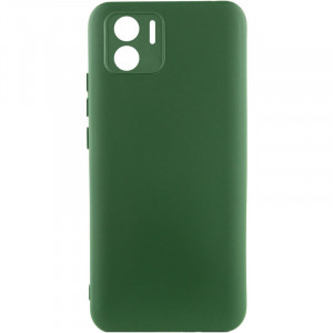 Чехол Silicone Cover Lakshmi Full Camera (AA) для Xiaomi Redmi A1 / A2 Зеленый / Dark green