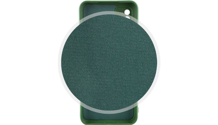 Чохол Silicone Cover Lakshmi Full Camera (AA) для Xiaomi Redmi A1 / A2 Зелений / Dark green - фото