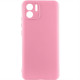 Чохол Silicone Cover Lakshmi Full Camera (AA) для Xiaomi Redmi A1 / A2 Рожевий / Pink - фото