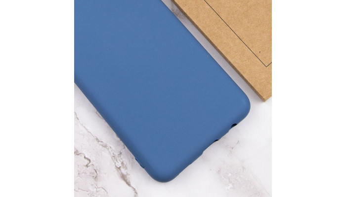 Чехол Silicone Cover Lakshmi Full Camera (AA) для Xiaomi Redmi A1 / A2 Синий / Navy Blue - фото