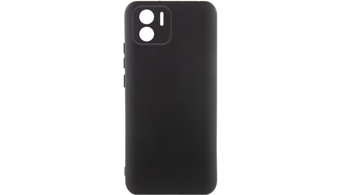 Чохол Silicone Cover Lakshmi Full Camera (AA) для Xiaomi Redmi A1 / A2 Чорний / Black - фото