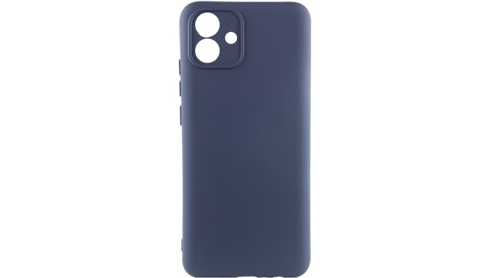 Чехол Silicone Cover Lakshmi Full Camera (AA) для Samsung Galaxy A04 Синий / Midnight Blue - фото