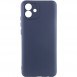 Чехол Silicone Cover Lakshmi Full Camera (AA) для Samsung Galaxy A04 Синий / Midnight Blue