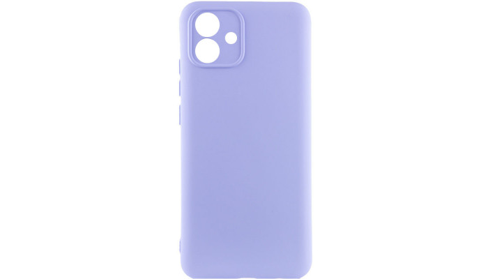 Чехол Silicone Cover Lakshmi Full Camera (AA) для Samsung Galaxy A04 Сиреневый / Dasheen - фото