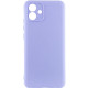 Чехол Silicone Cover Lakshmi Full Camera (AA) для Samsung Galaxy A04 Сиреневый / Dasheen - фото