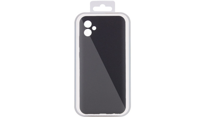 Чехол Silicone Cover Lakshmi Full Camera (AA) для Samsung Galaxy A04 Черный / Black - фото