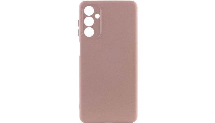 Чехол Silicone Cover Lakshmi Full Camera (AA) для Samsung Galaxy A04s Розовый / Pink Sand - фото