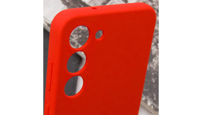 Чохол Silicone Cover Lakshmi Full Camera (AA) для Samsung Galaxy S23 Червоний / Red - фото