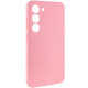 Чохол Silicone Cover Lakshmi Full Camera (AA) для Samsung Galaxy S23 Рожевий / Pink - фото