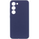 Чохол Silicone Cover Lakshmi Full Camera (AA) для Samsung Galaxy S23 Синій / Midnight Blue - фото