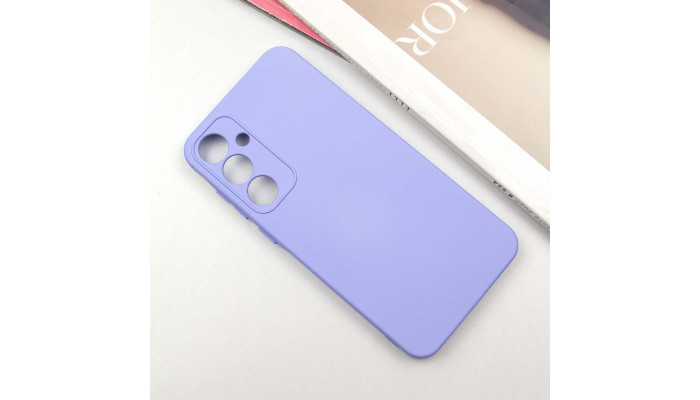 Чохол Silicone Cover Lakshmi Full Camera (AA) для Samsung Galaxy S23 Бузковий / Dasheen - фото