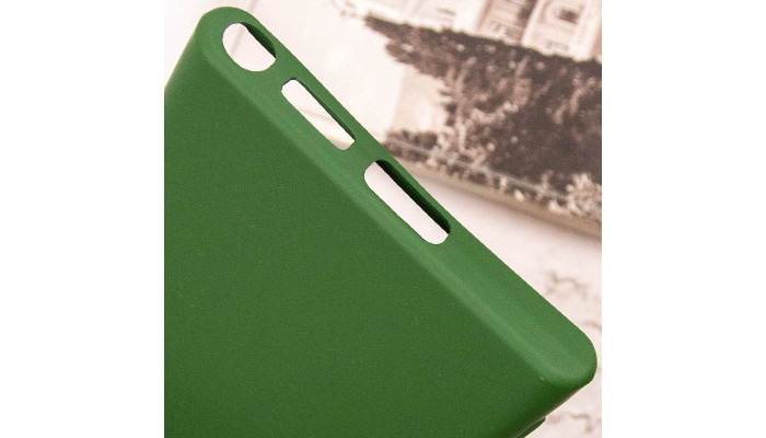 Чехол Silicone Cover Lakshmi Full Camera (AA) для Samsung Galaxy S23 Ultra Зеленый / Dark green - фото