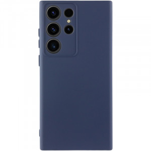 Чохол Silicone Cover Lakshmi Full Camera (AA) для Samsung Galaxy S23 Ultra Синій / Midnight Blue