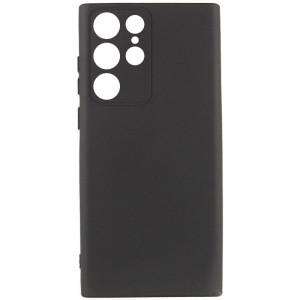 Чохол Silicone Cover Lakshmi Full Camera (AA) для Samsung Galaxy S23 Ultra Чорний / Black