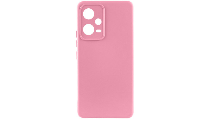 Чехол Silicone Cover Lakshmi Full Camera (AA) для Xiaomi Poco X5 5G / Note 12 5G Розовый / Pink - фото