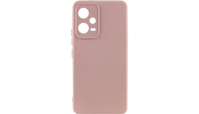 Чехол Silicone Cover Lakshmi Full Camera (AA) для Xiaomi Poco X5 5G / Note 12 5G Розовый / Pink Sand - фото