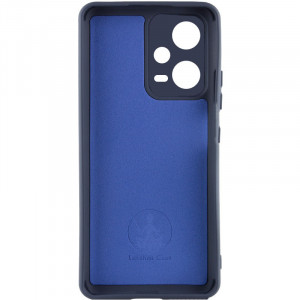 Чохол Silicone Cover Lakshmi Full Camera (AA) для Xiaomi Poco X5 5G / Note 12 5G Синій / Midnight Blue