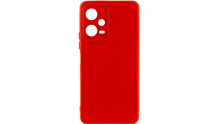 Чехол Silicone Cover Lakshmi Full Camera (AA) для Xiaomi Redmi Note 12 Pro 5G Красный / Red - фото