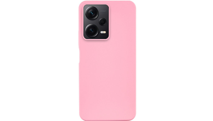 Чехол Silicone Cover Lakshmi Full Camera (AA) для Xiaomi Redmi Note 12 Pro 5G Розовый / Pink - фото