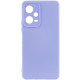 Чехол Silicone Cover Lakshmi Full Camera (AA) для Xiaomi Redmi Note 12 Pro 5G Сиреневый / Dasheen - фото