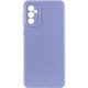 Чохол Silicone Cover Lakshmi Full Camera (AA) для Samsung Galaxy A34 5G Бузковий / Dasheen - фото