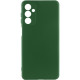 Чехол Silicone Cover Lakshmi Full Camera (AA) для Samsung Galaxy A14 4G/5G Зеленый / Dark green - фото