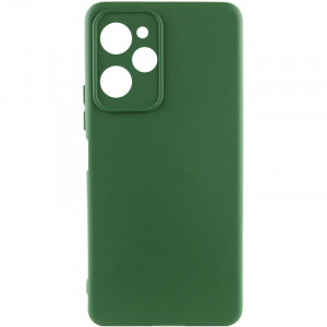 Чохол Silicone Cover Lakshmi Full Camera (AA) для Xiaomi Poco X5 Pro 5G Зелений / Dark green