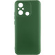 Чохол Silicone Cover Lakshmi Full Camera (AA) для Xiaomi Redmi 12C / Poco C55 Зелений / Dark green - фото