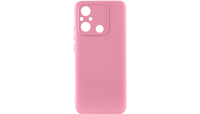 Чохол Silicone Cover Lakshmi Full Camera (AA) для Xiaomi Redmi 12C / Poco C55 Рожевий / Pink - фото