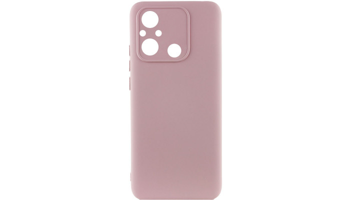 Чехол Silicone Cover Lakshmi Full Camera (AA) для Xiaomi Redmi 12C / Poco C55 Розовый / Pink Sand - фото