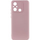 Чохол Silicone Cover Lakshmi Full Camera (AA) для Xiaomi Redmi 12C / Poco C55 Рожевий / Pink Sand - фото