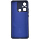 Чохол Silicone Cover Lakshmi Full Camera (AA) для Xiaomi Redmi 12C / Poco C55 Синій / Midnight Blue - фото