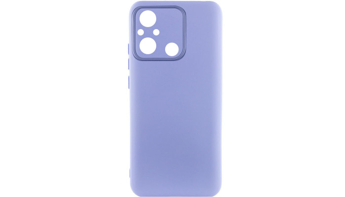 Чохол Silicone Cover Lakshmi Full Camera (AA) для Xiaomi Redmi 12C / Poco C55 Бузковий / Dasheen - фото