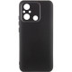 Чехол Silicone Cover Lakshmi Full Camera (AA) для Xiaomi Redmi 12C / Poco C55 Черный / Black - фото