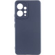 Чохол Silicone Cover Lakshmi Full Camera (AA) для Xiaomi Redmi Note 12 4G Синій / Midnight Blue - фото