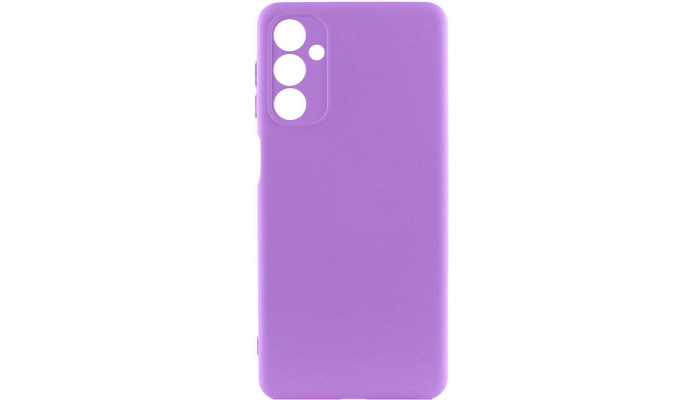 Чехол Silicone Cover Lakshmi Full Camera (AA) для Samsung Galaxy A24 4G Фиолетовый / Purple - фото