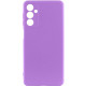 Чехол Silicone Cover Lakshmi Full Camera (AA) для Samsung Galaxy A24 4G Фиолетовый / Purple - фото