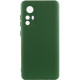 Чехол Silicone Cover Lakshmi Full Camera (AA) для Xiaomi Redmi Note 12S Зеленый / Dark green - фото